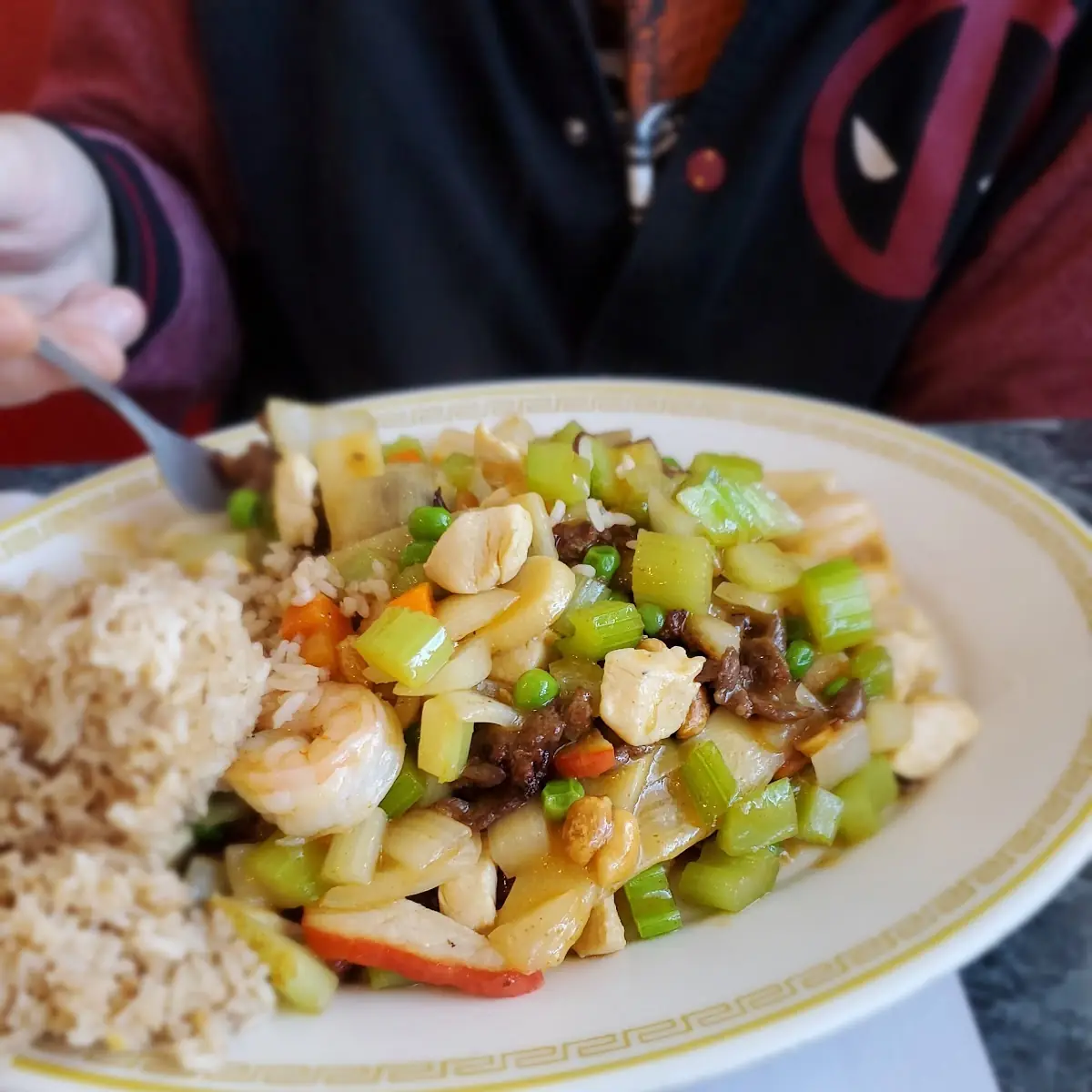 Almond Chicken Special Fried Rice