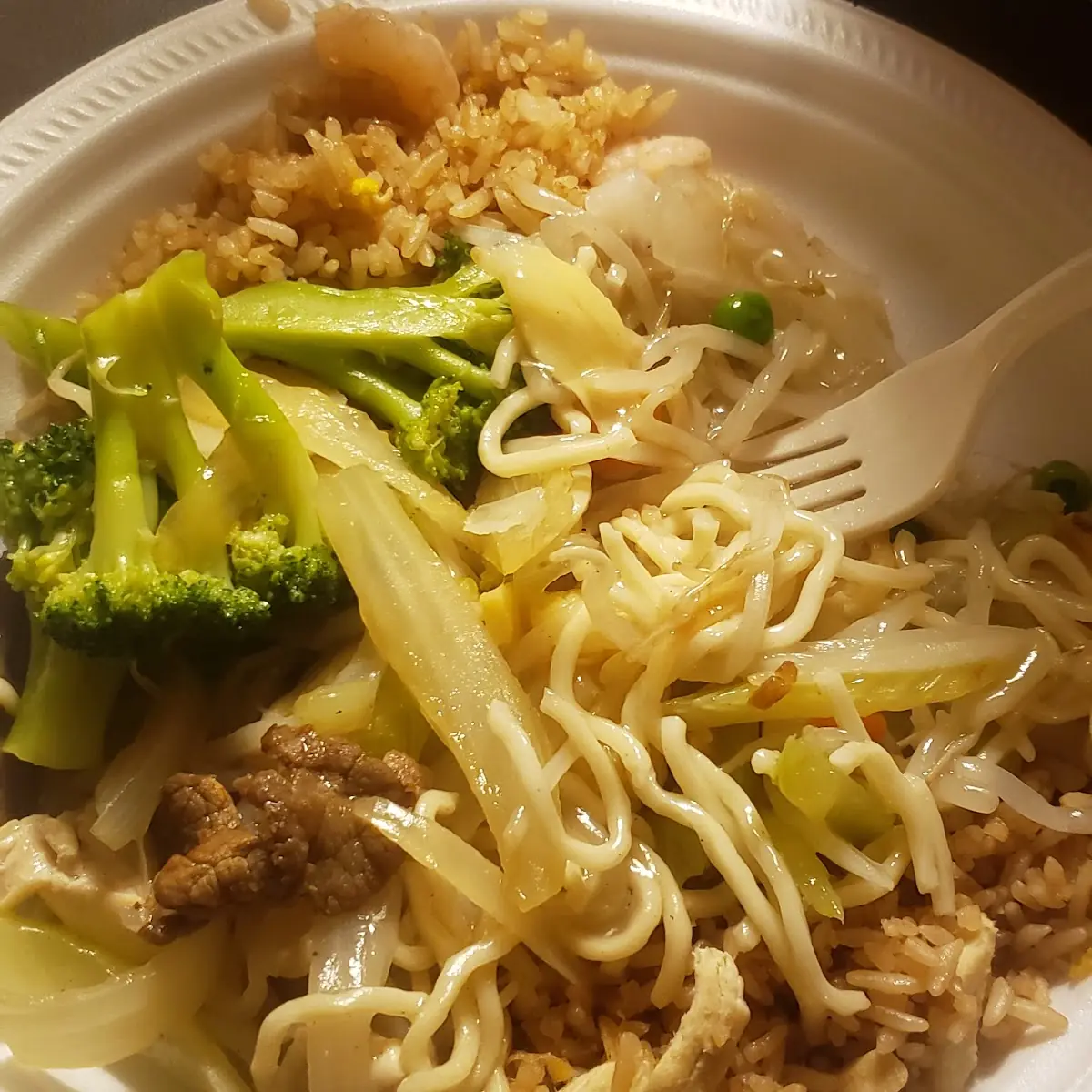 Shrimp Fried Rice and Chicken Fried Rice