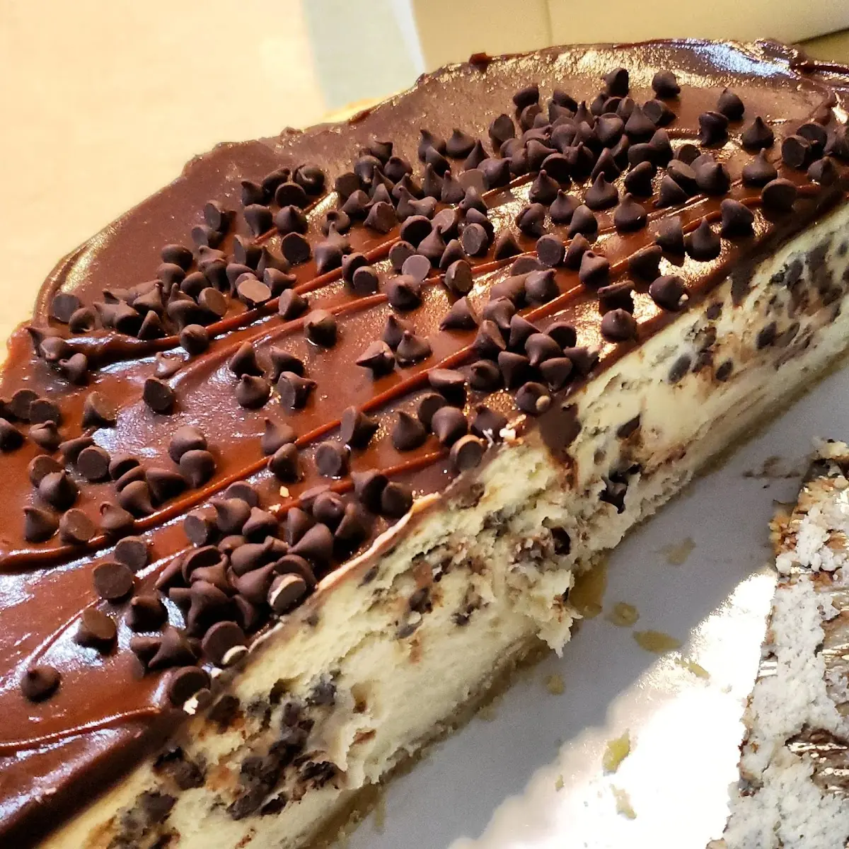 Chocolate Chip Cheesecake
