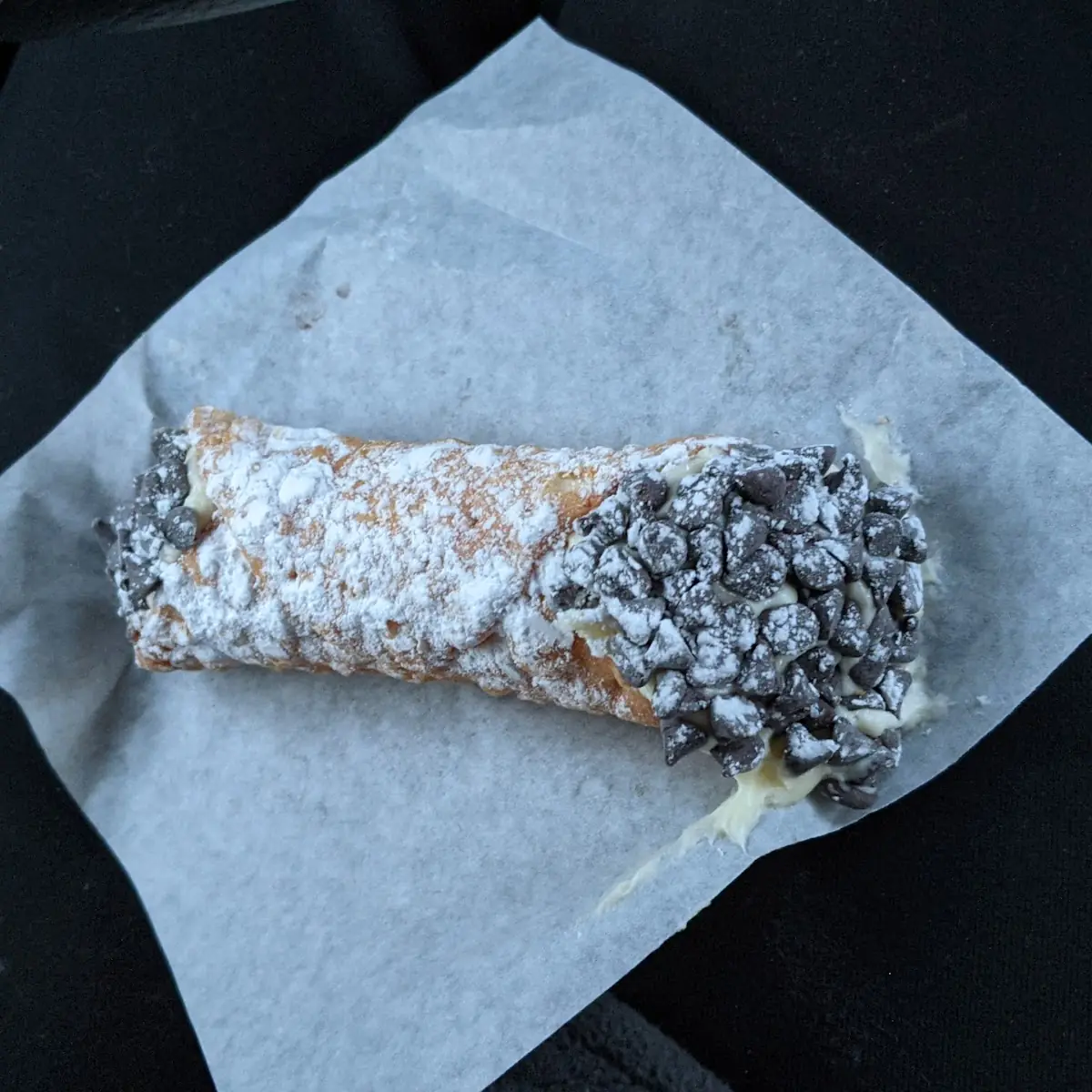 Chocolate Dipped Cannoli