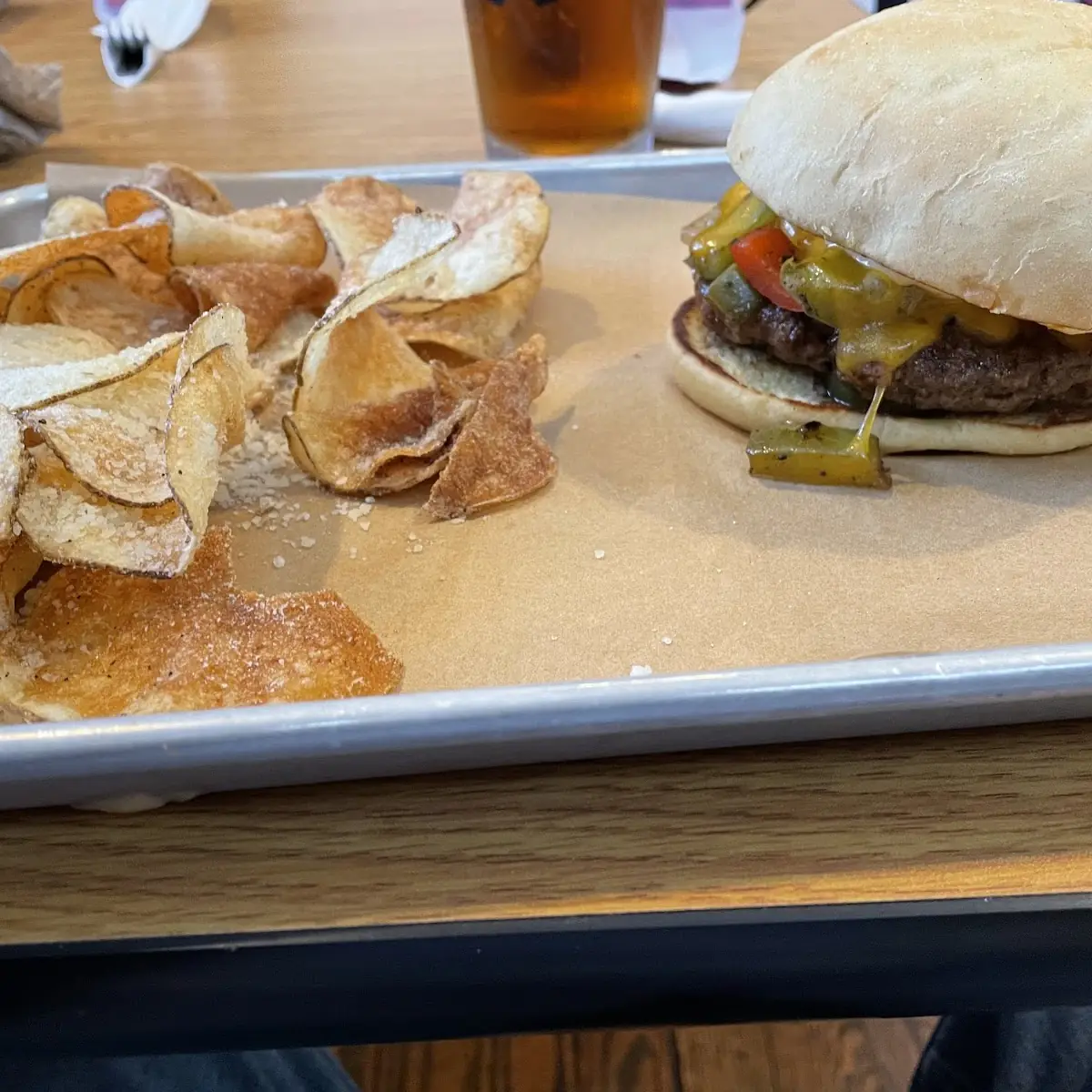 Chadder Cheese Burger