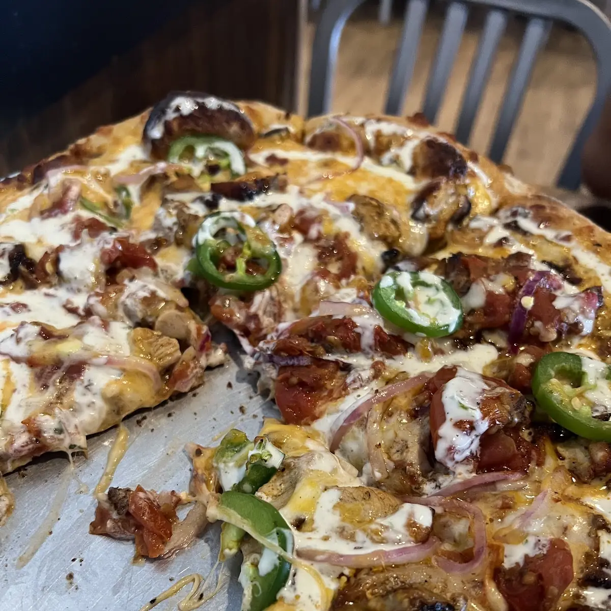 Buffalo Chicken Pizza