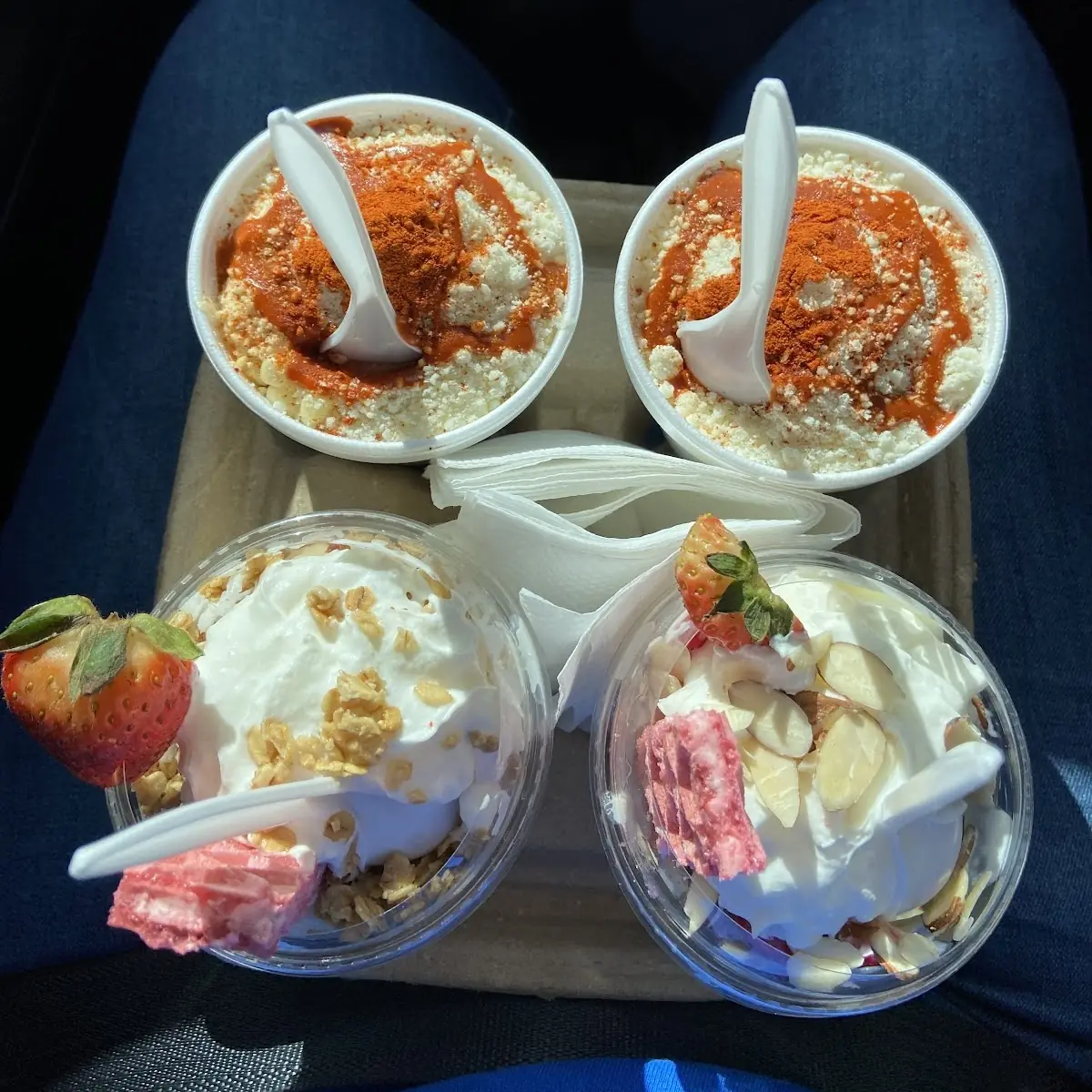 Elote En Vaso Corn in a Cup