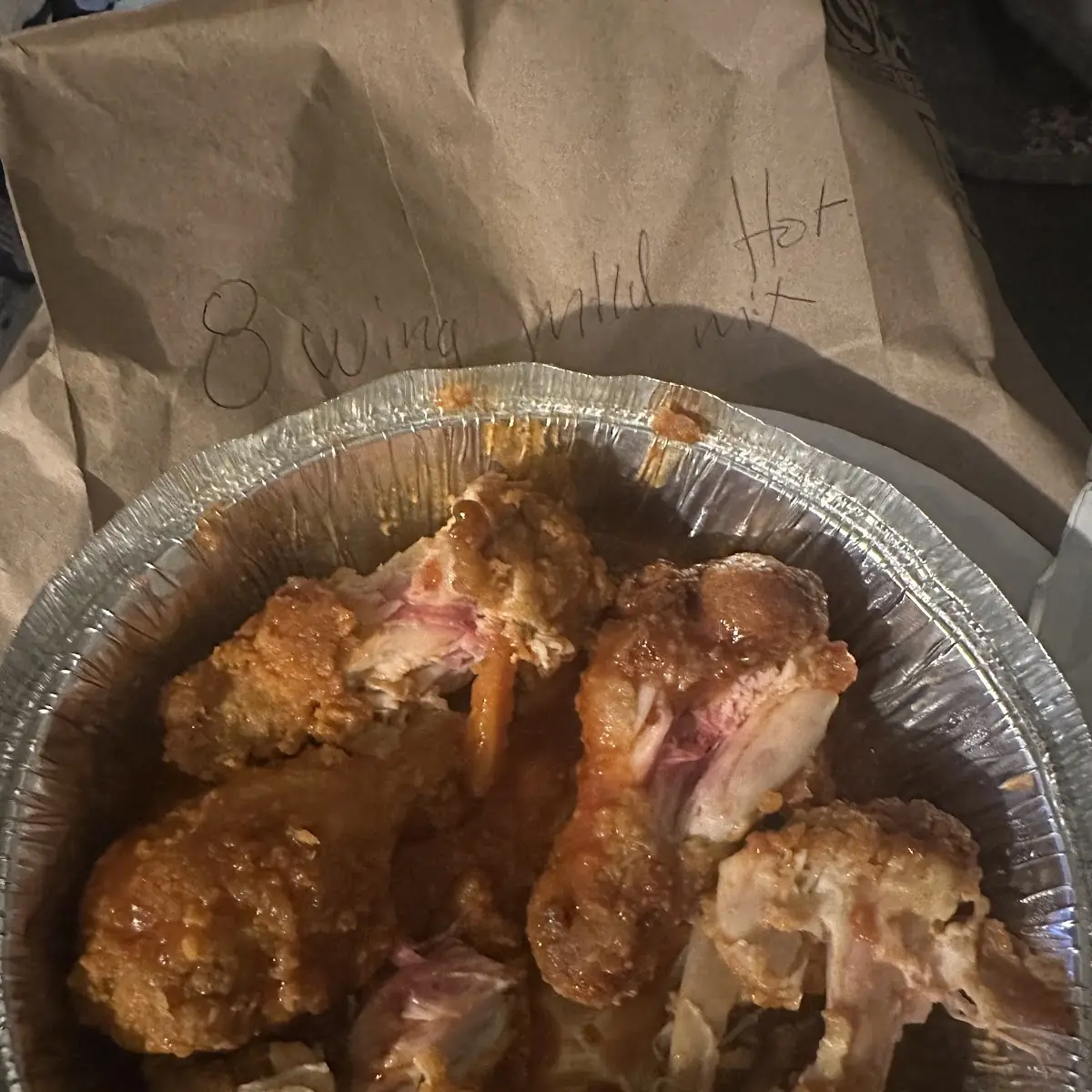 Chicken Wings Dinner Rolls