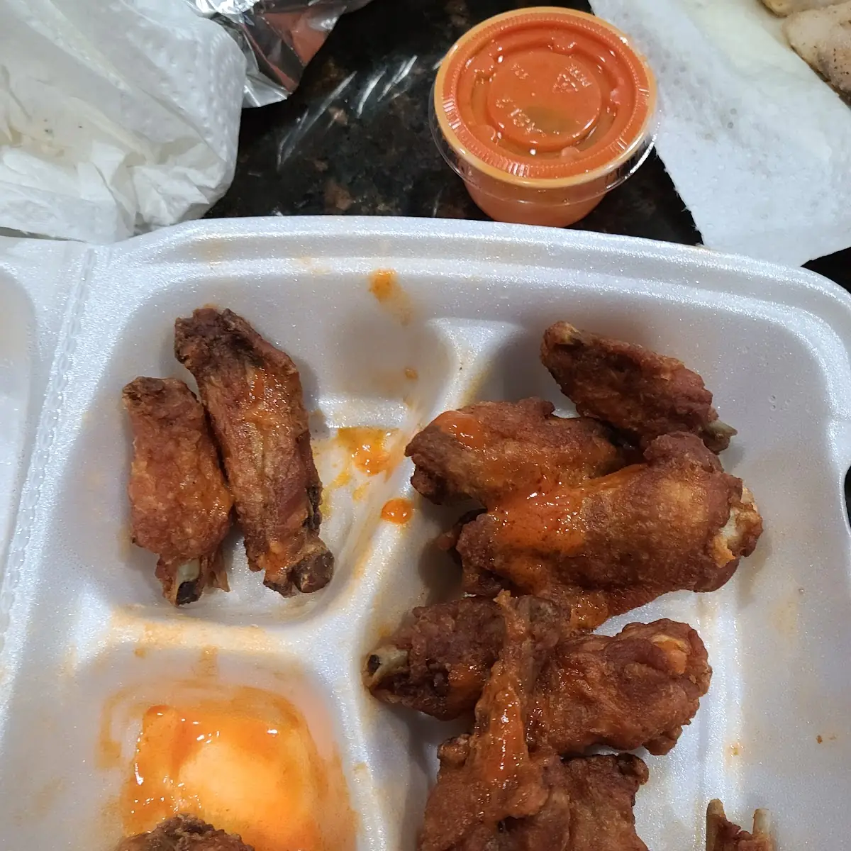 Buffalo Wings Without Buffalo Sauce