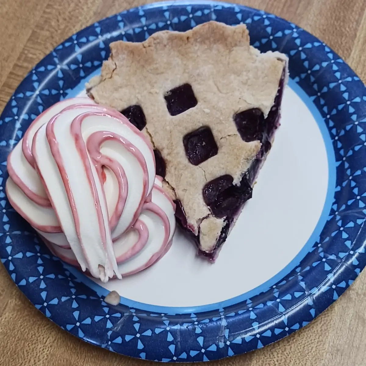 Blueberry Pie a La Modelo