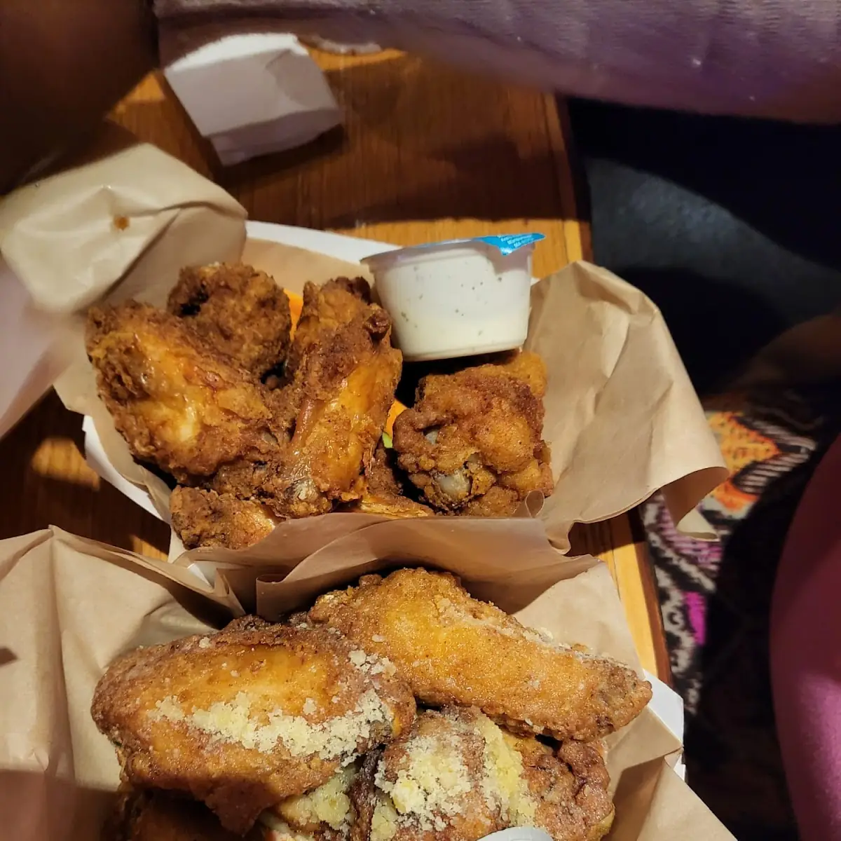 Garlic Parmesan Wings