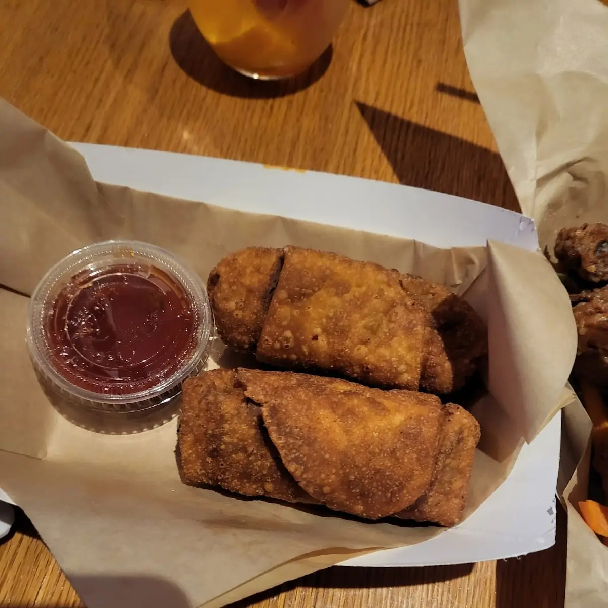 Philly Cheese Steak Egg Roll Duo