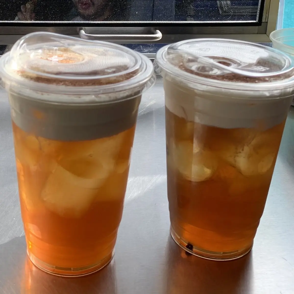 Black Tea with Milk Cap