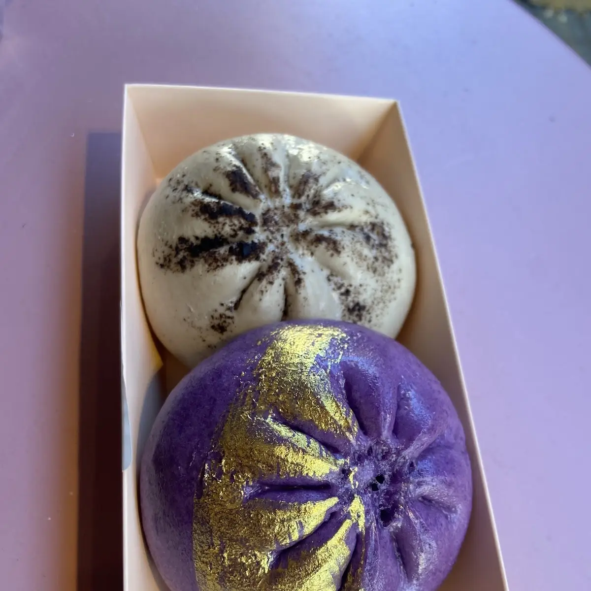 Ube Cheesecake Bao