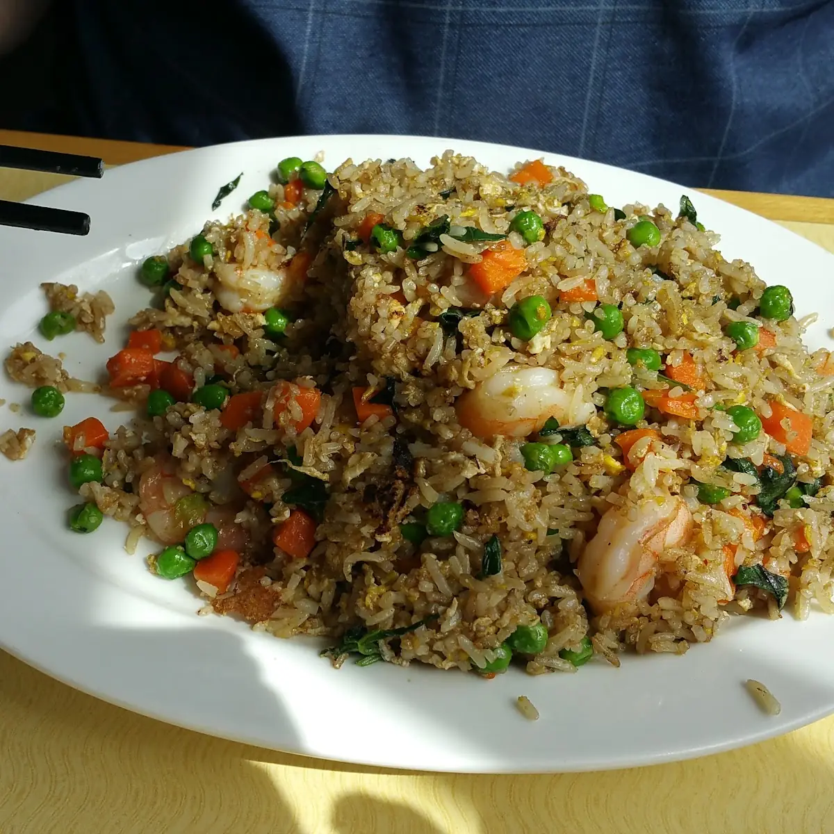 Basil Fried Rice, Pork