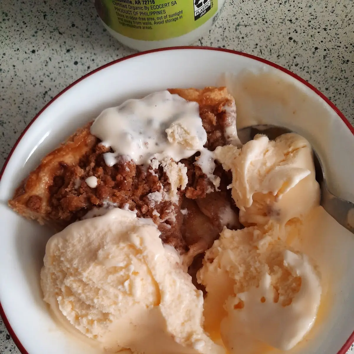 Crumble Top Apple Pie
