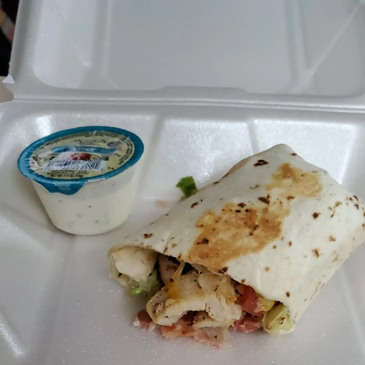 Grilled Chicken Wrap