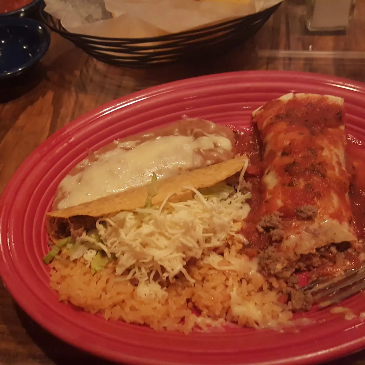 One if the Combo Plates