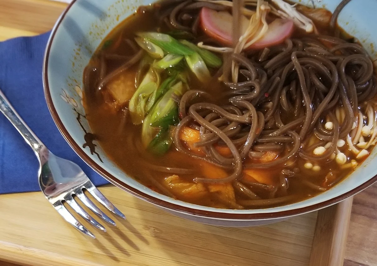 Shiitake Soba Soup