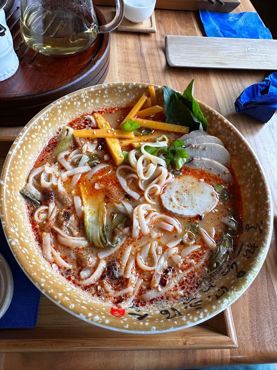 Spicy Pork Noodle Soup