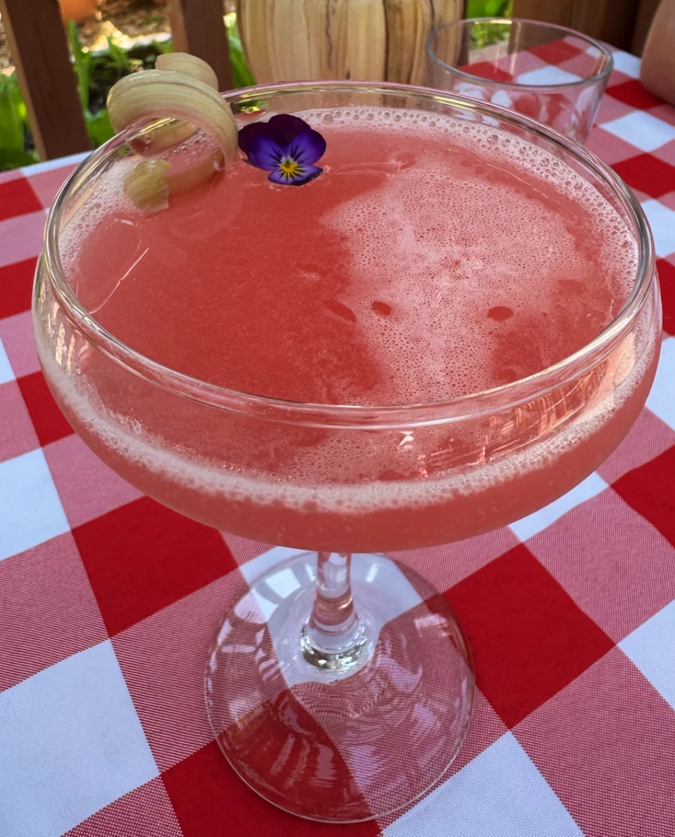 Rhubarb Margarita