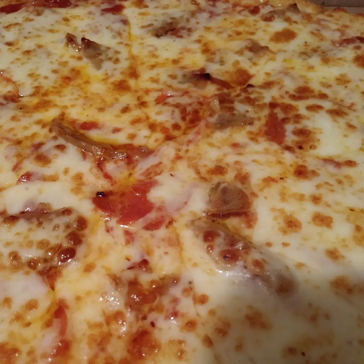 Sausage and Pepperoni Pizza