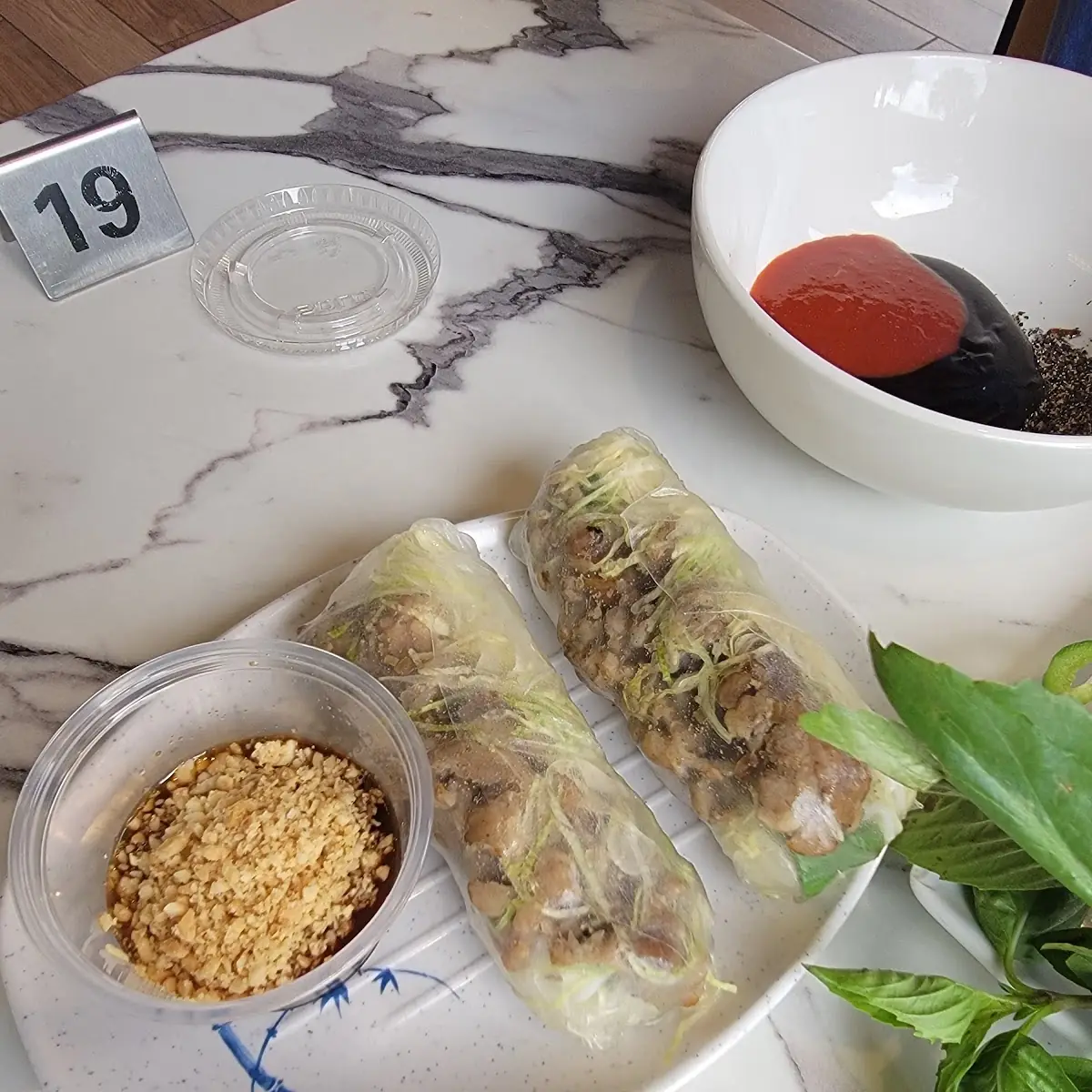 V2. Fried Egg Roll  Vermicelli