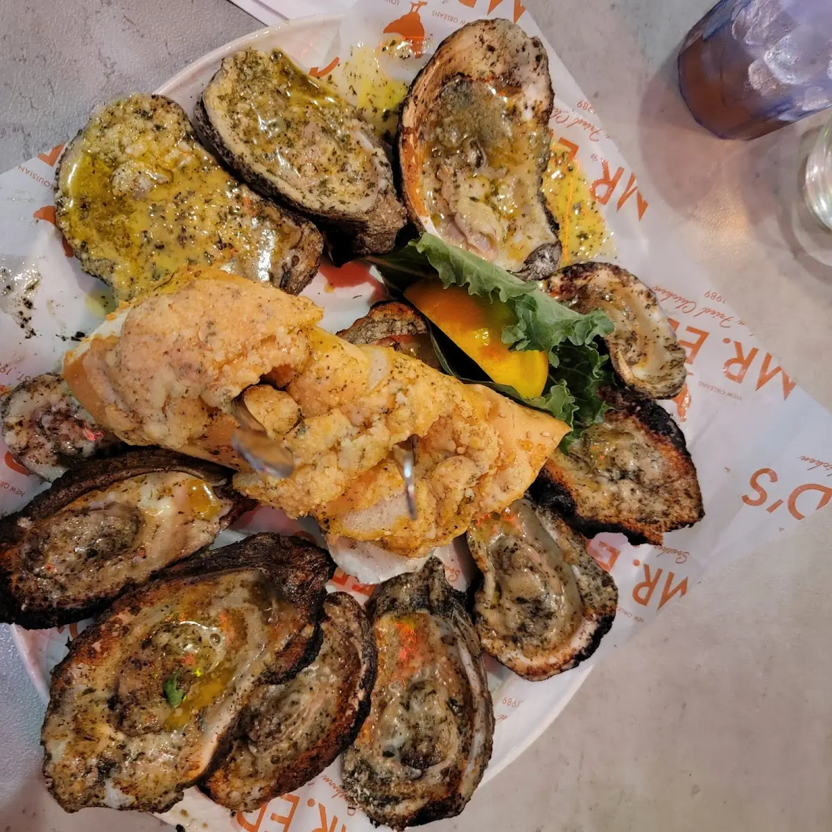 Oysters Rockefeller