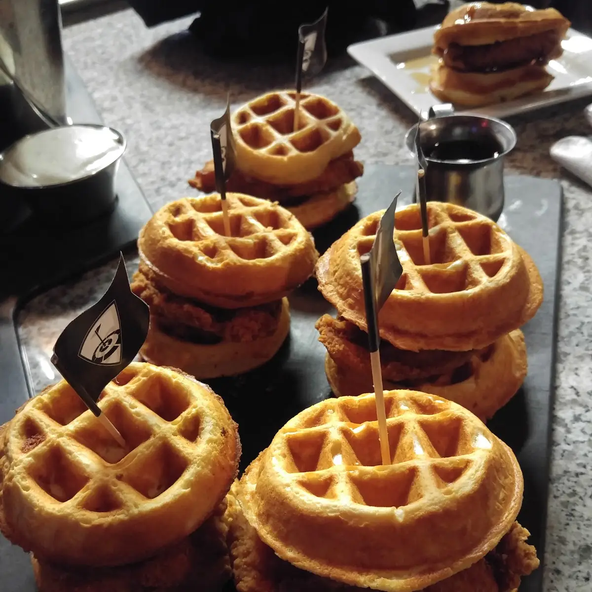 Chicken & Waffles Sliders