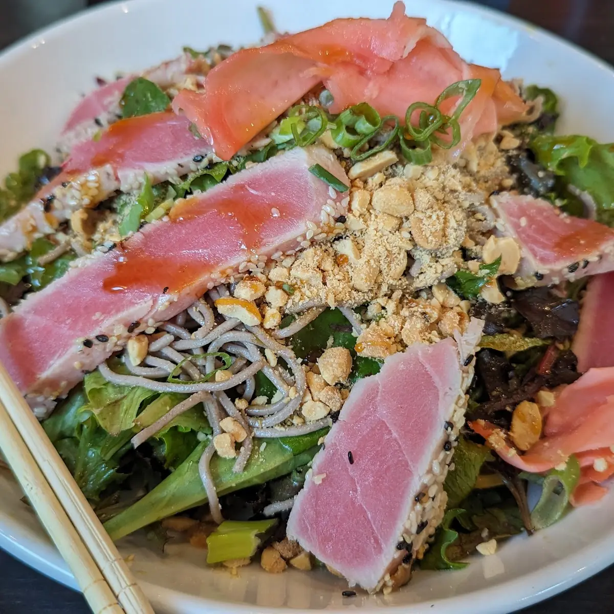 Sesame Seared Ahi Salad