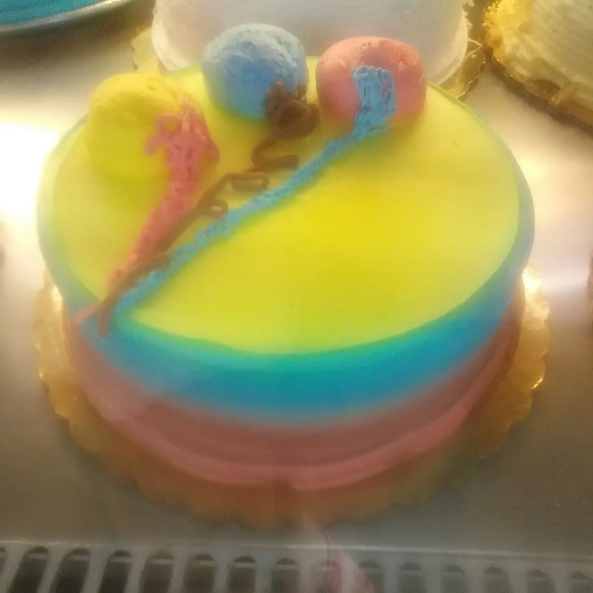 Rainbow Birthday Cake