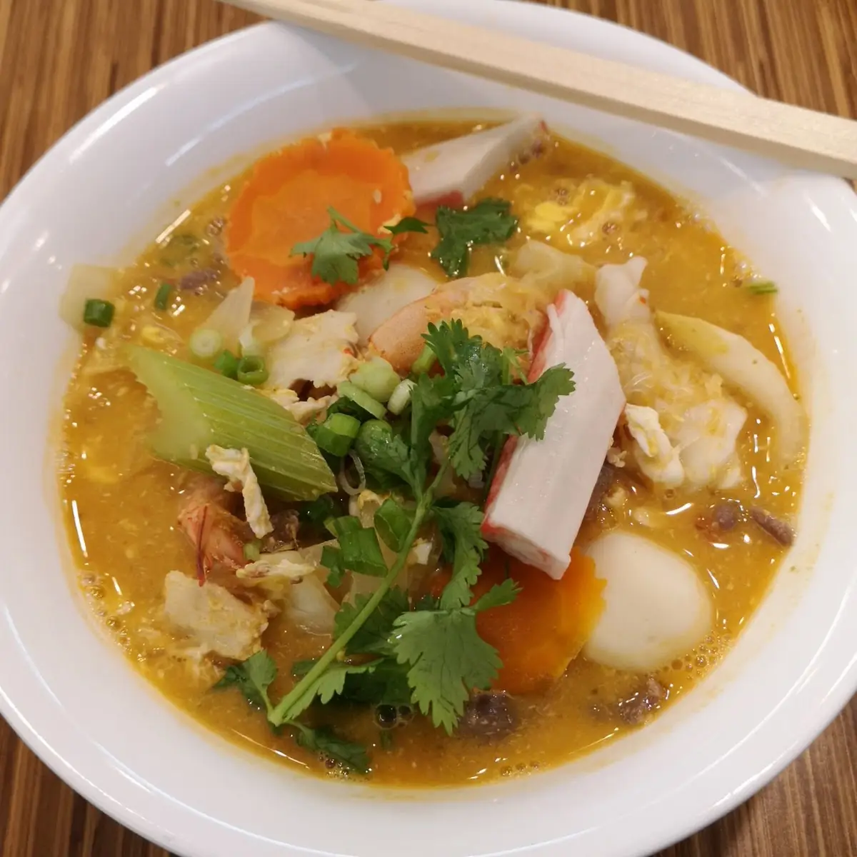 Yellow Curry Noodle Soup