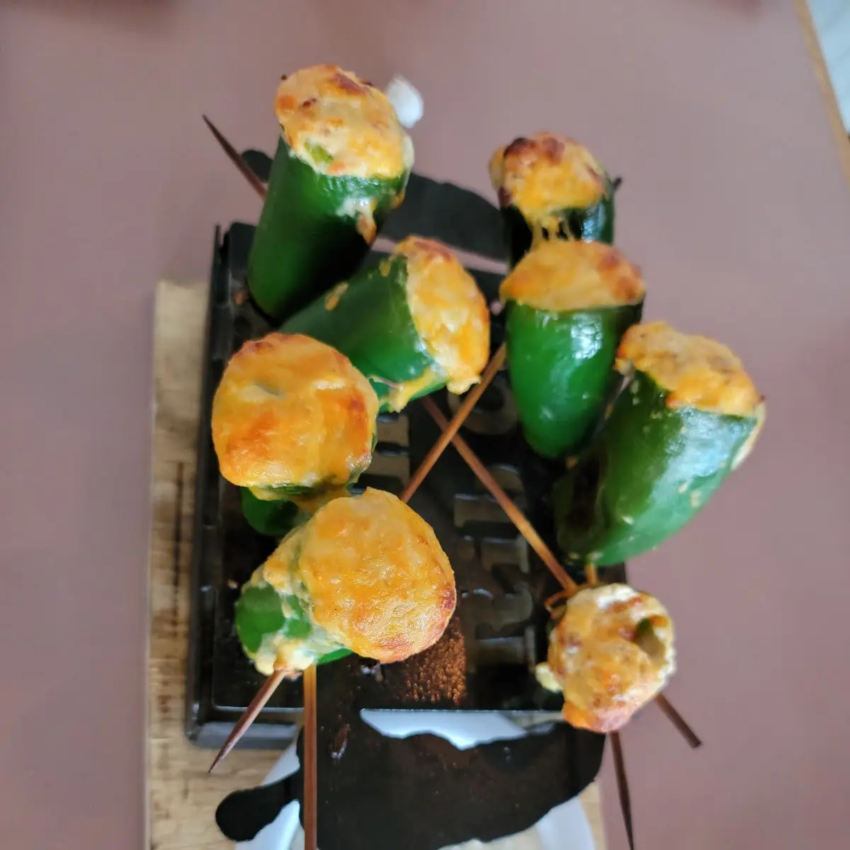Grilled Jalapeños