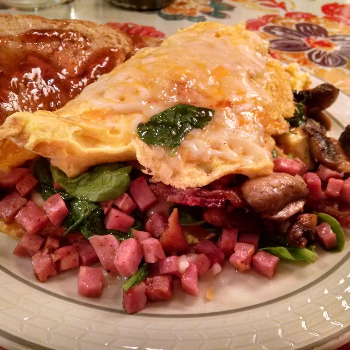 Loaded Breakfast Omelette