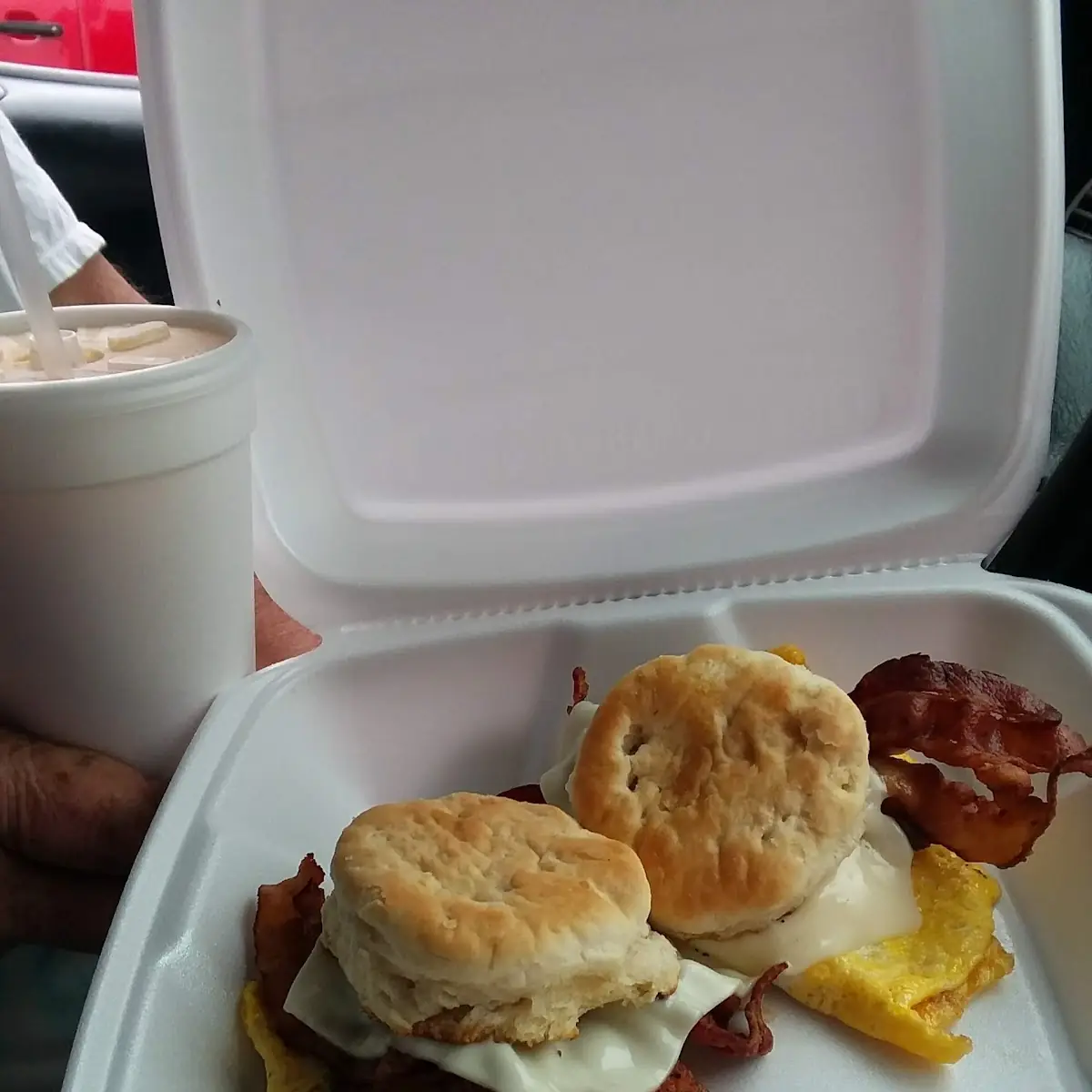 Bacon Egg and Cheese Biscuit