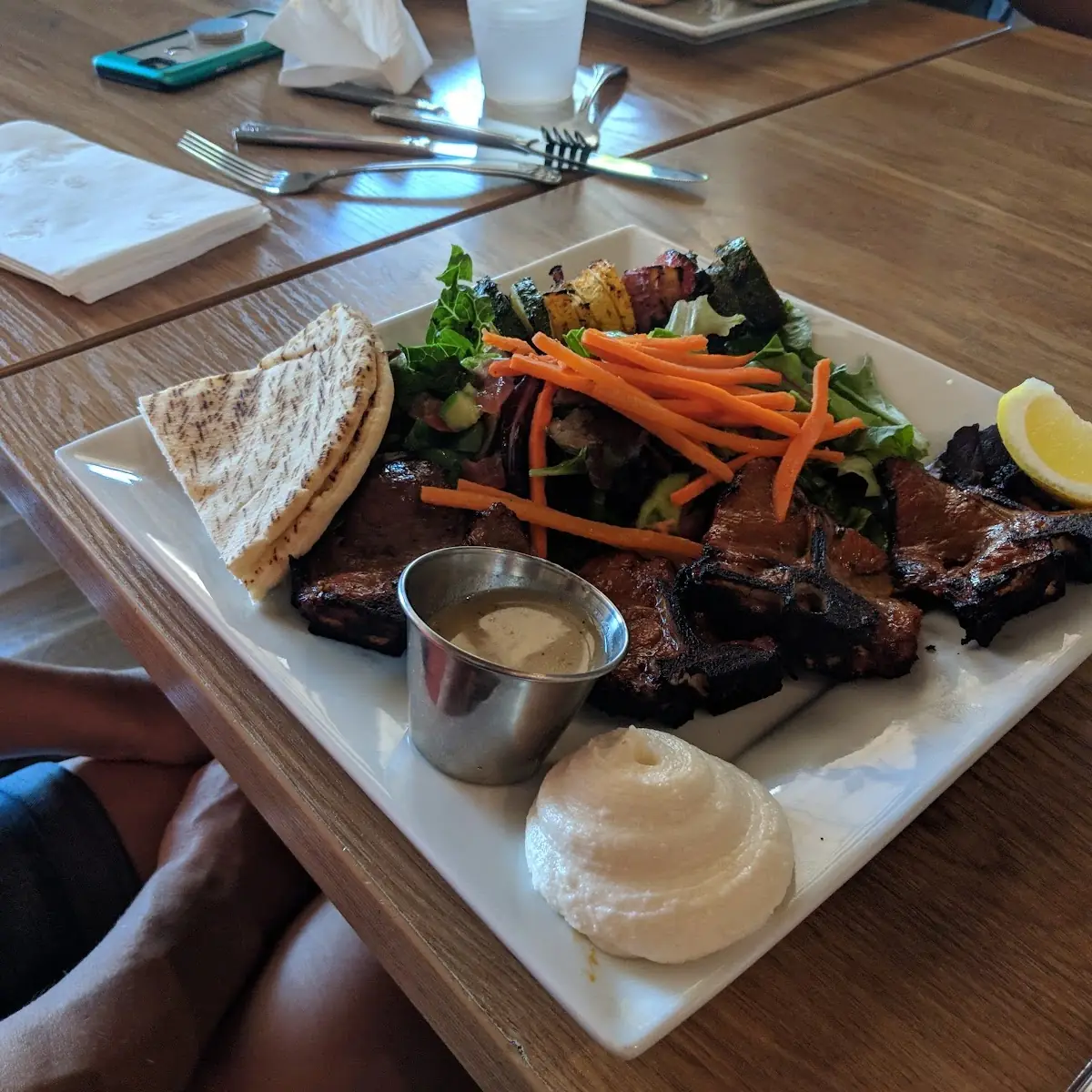 Lamb and Grilled Veggies