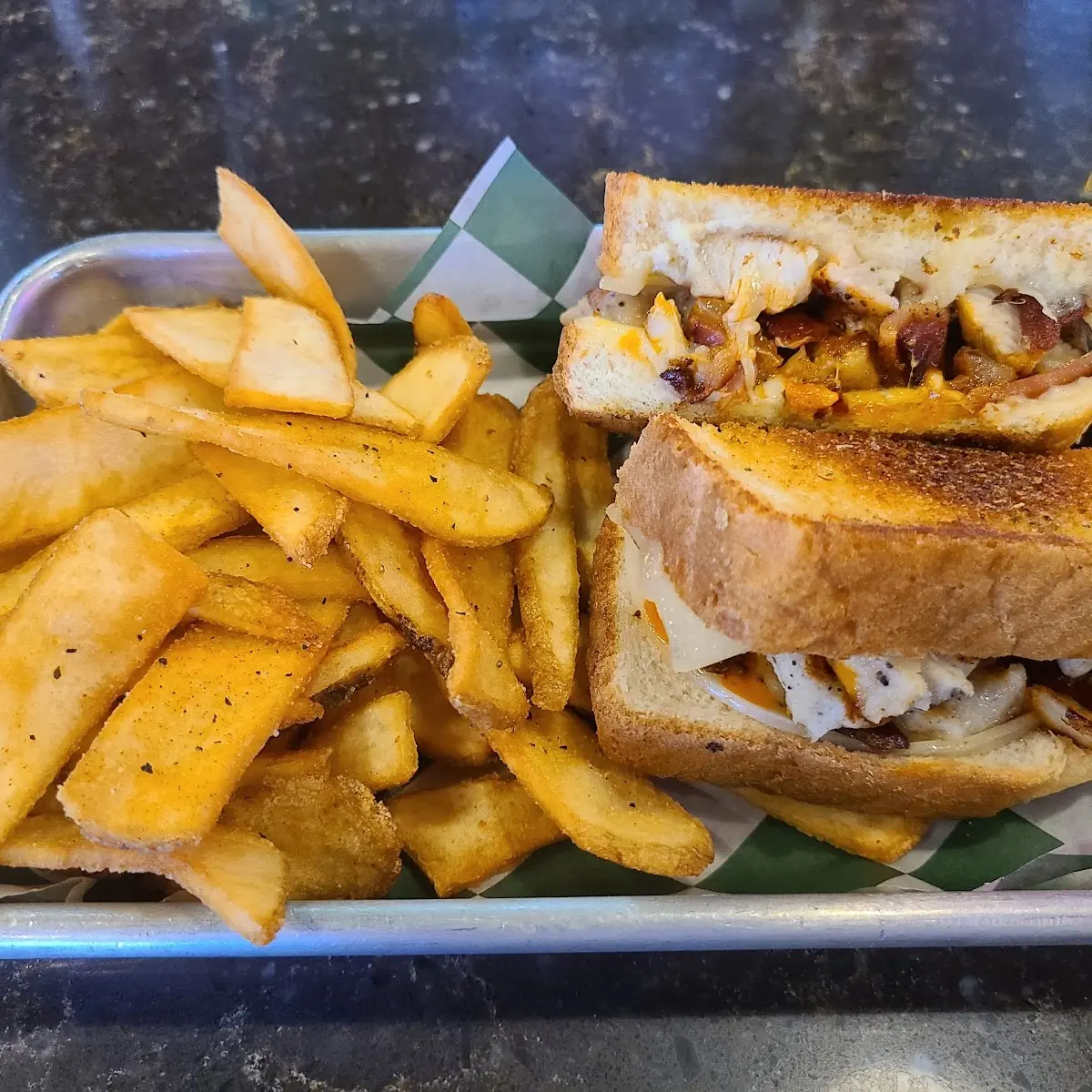 Buffalo Ranch Grilled Cheese