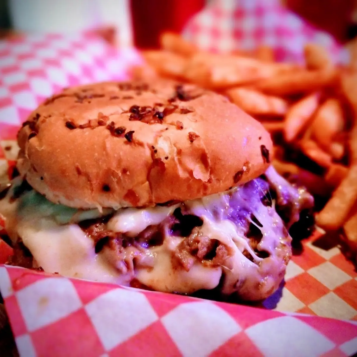 Ribeye Steak Sandwich with Fries