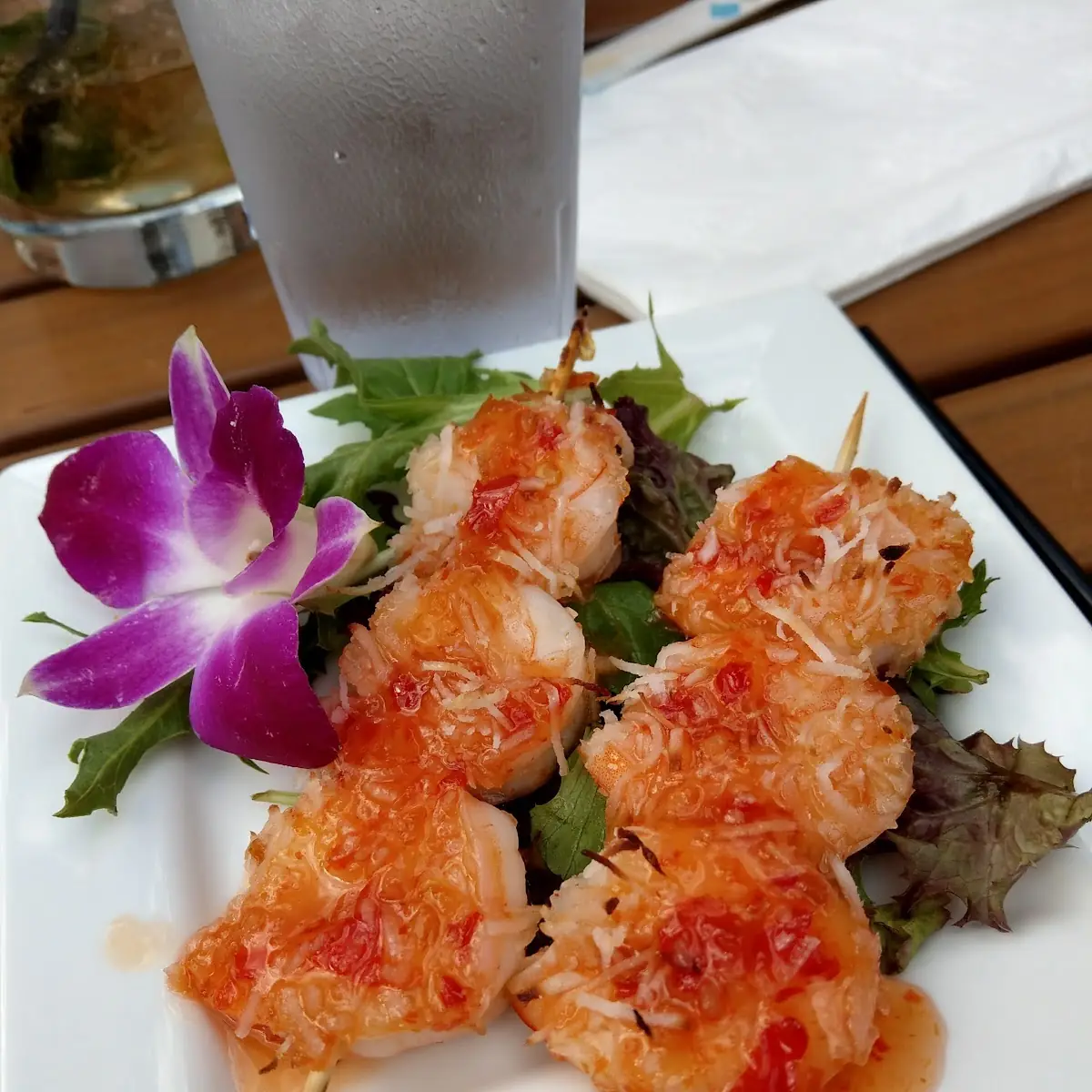 Coconut Shrimp Skewers