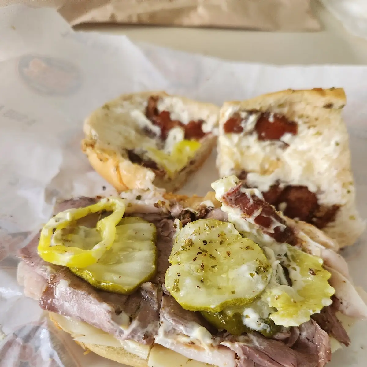 Roast Beef and Provolone