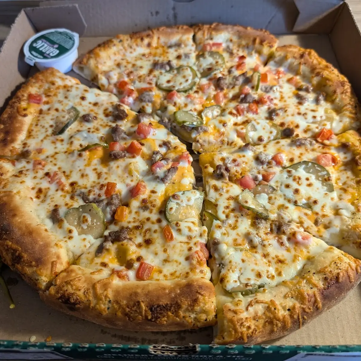Cheese Burger Pizza