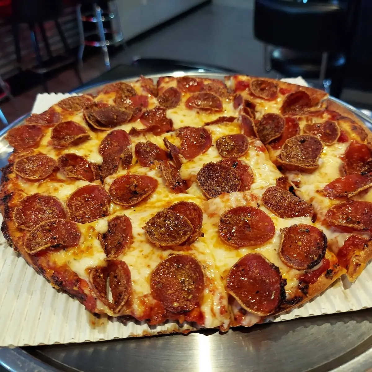 Pepperoni and Cheese Pizza