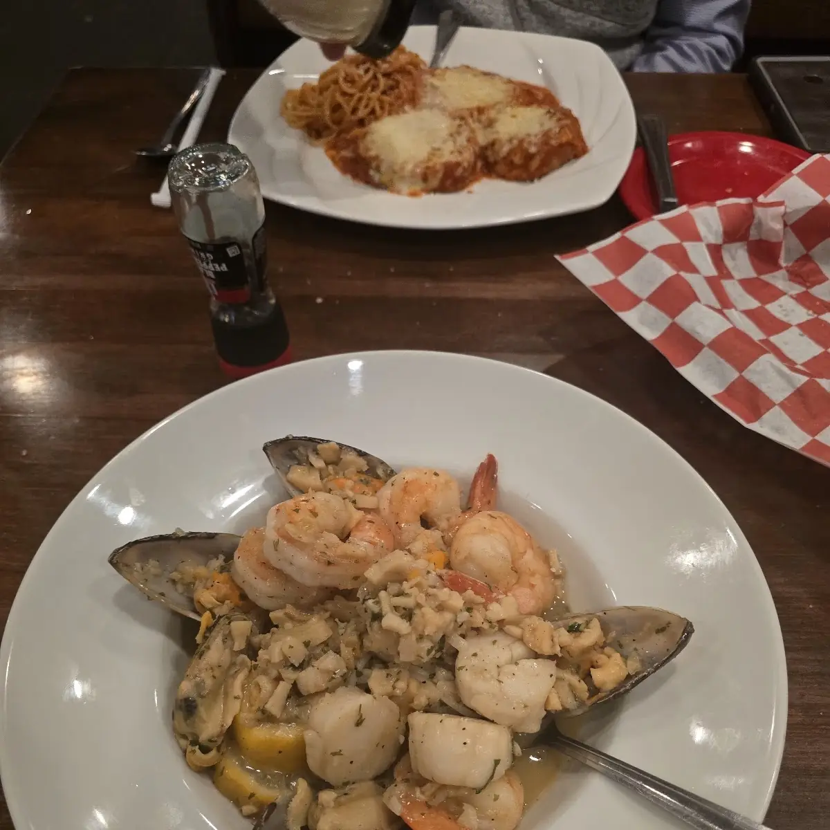 Chicken & Shrimp Tetrazzin