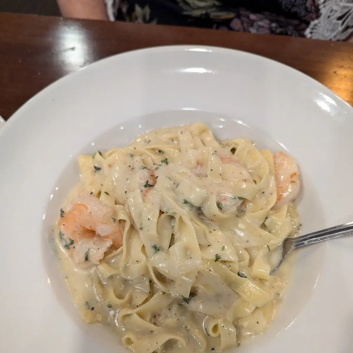 Shrimp Alfredo