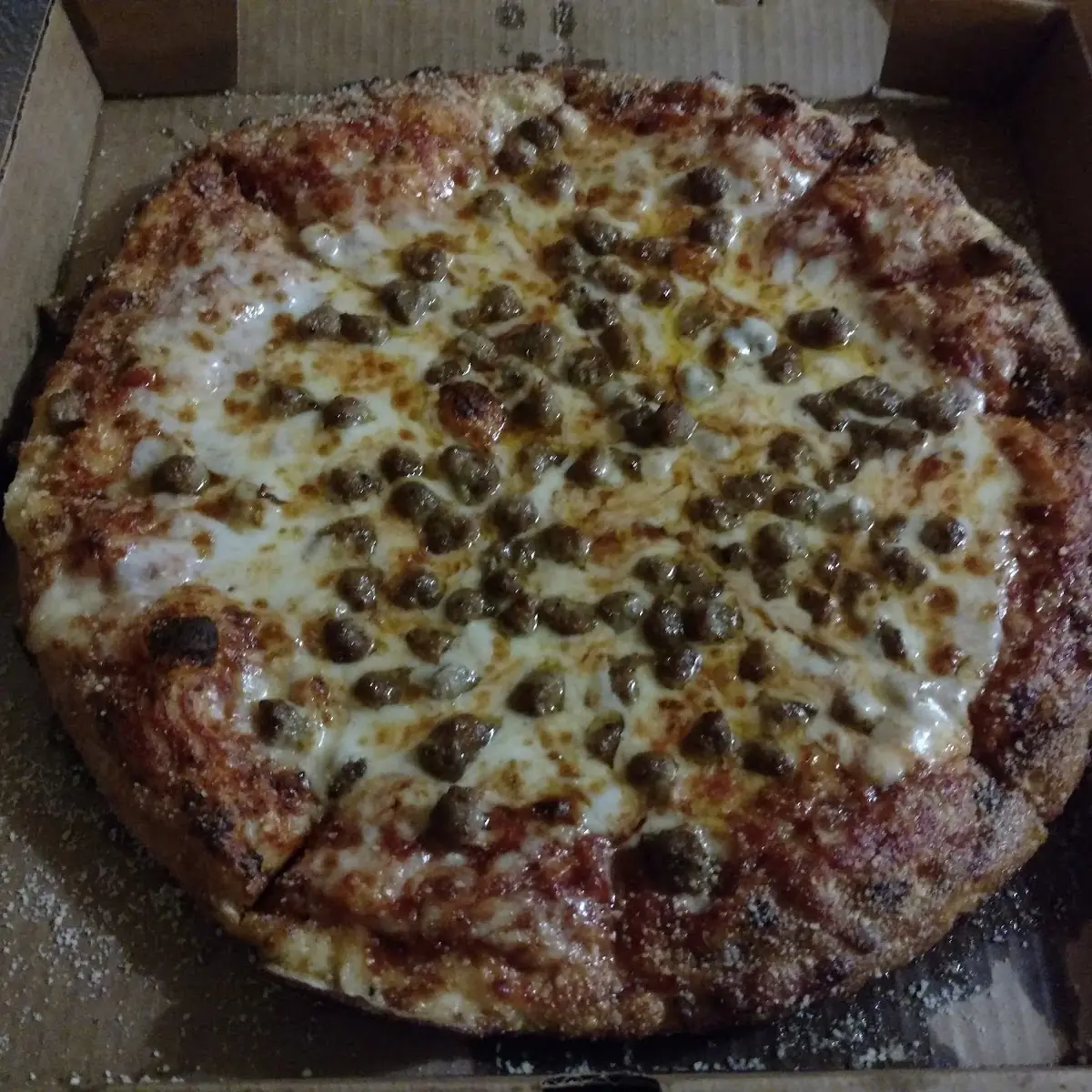 Italian Sausage Pizza