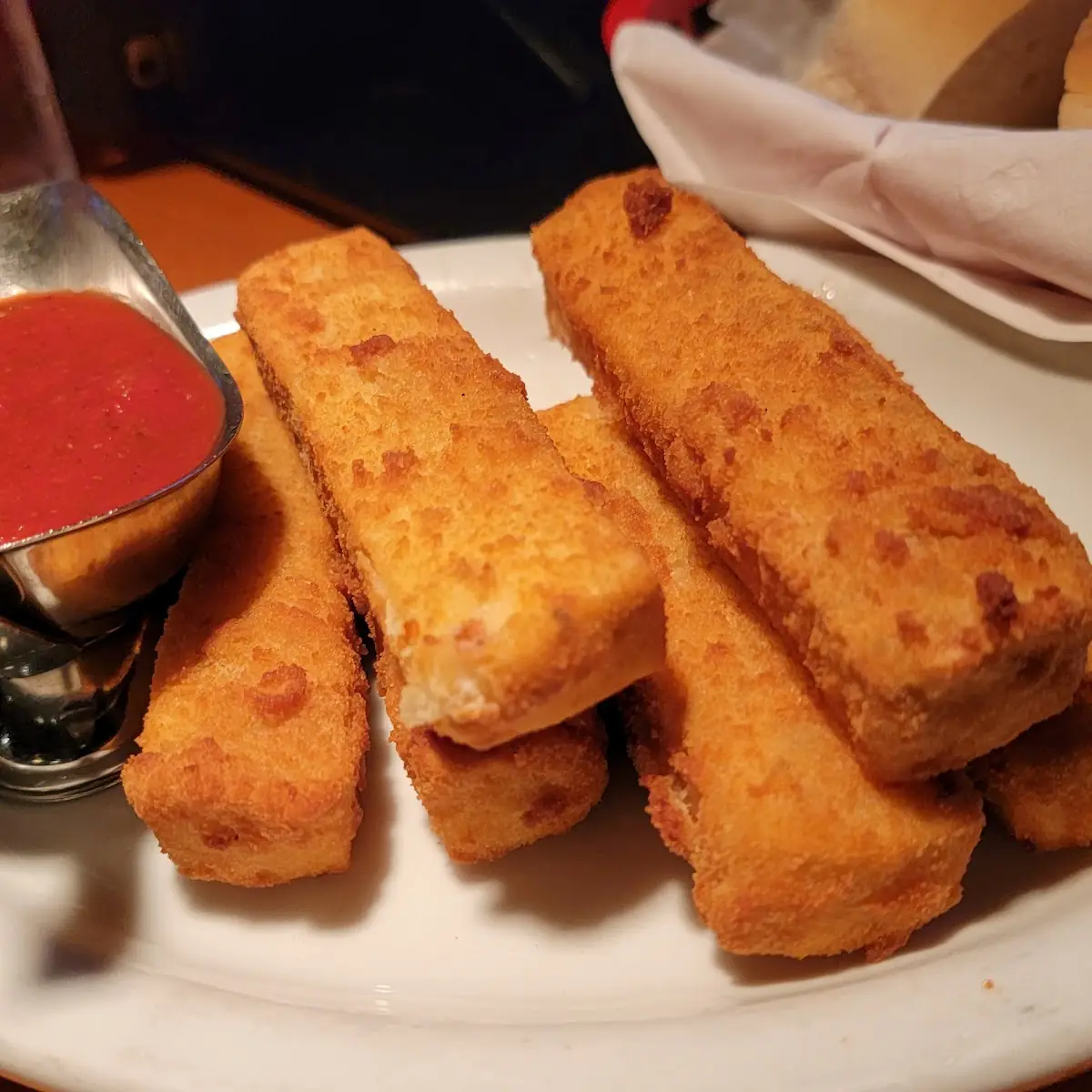 Fried Mozzarella Cheese Sticks