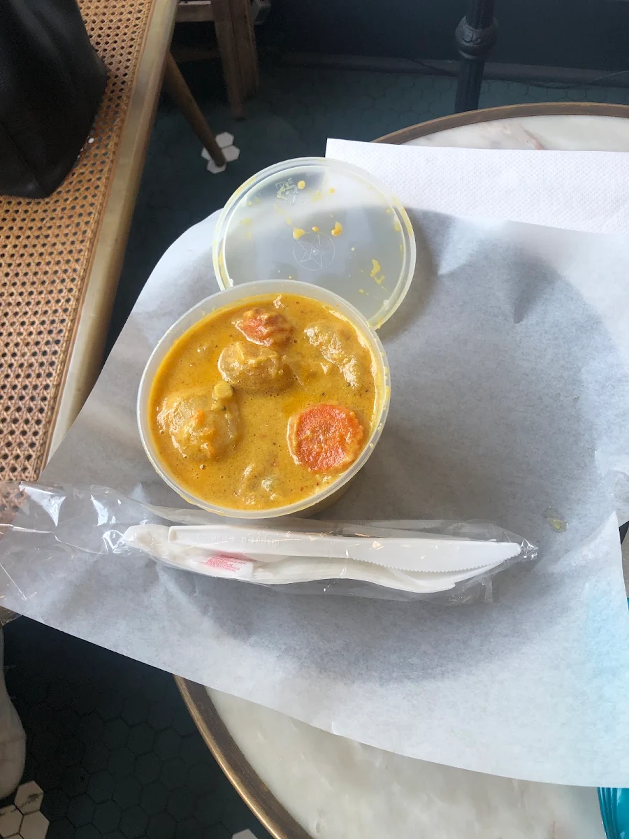 Vietnamese Curry Chicken w Toasted Bread