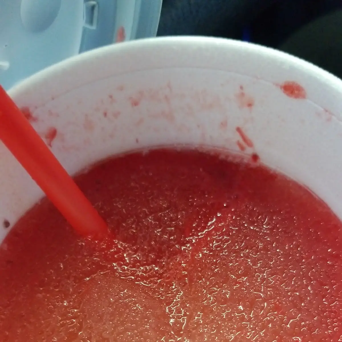 Strawberry Real Fruit Slush with Vanilla