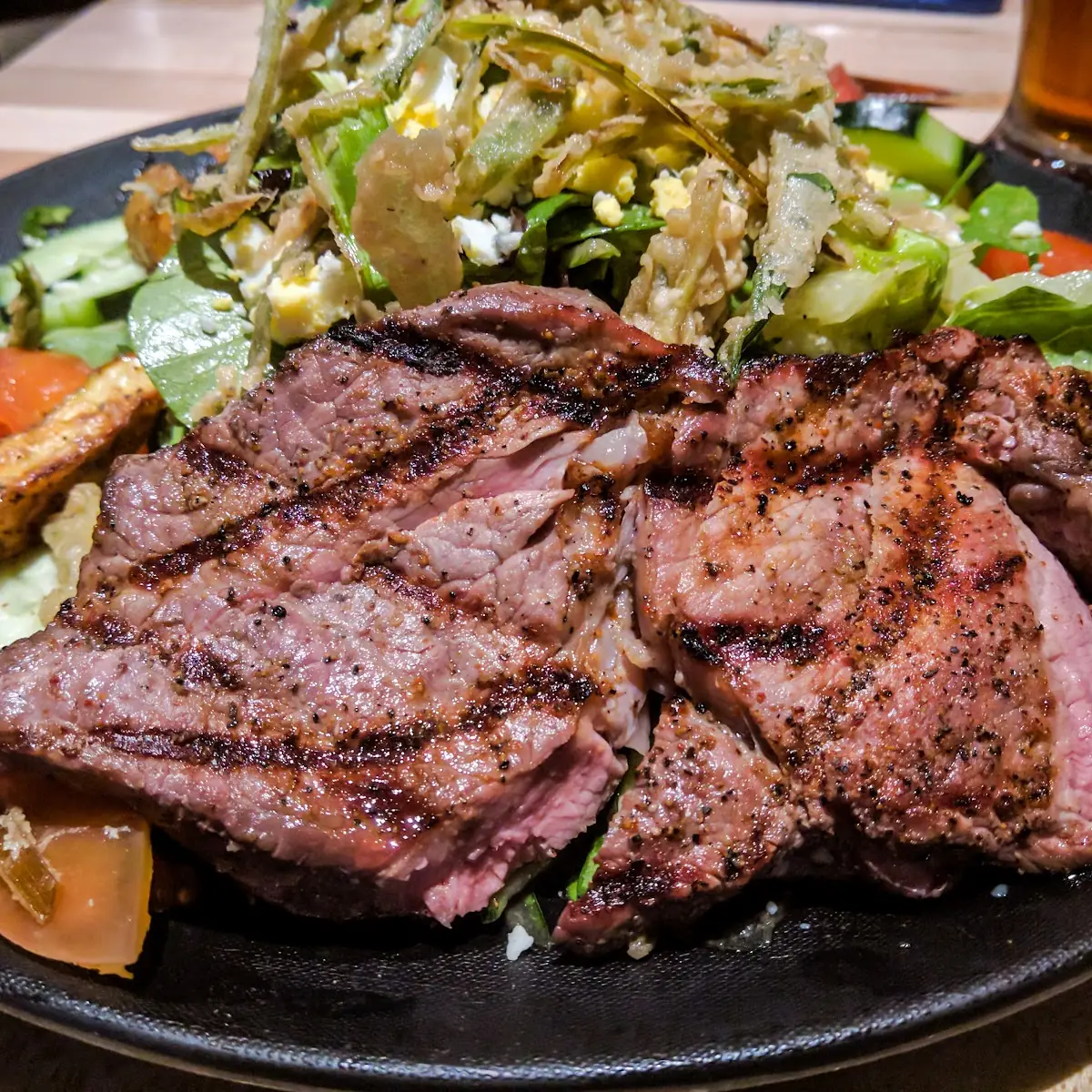 Steak and Hop Salad