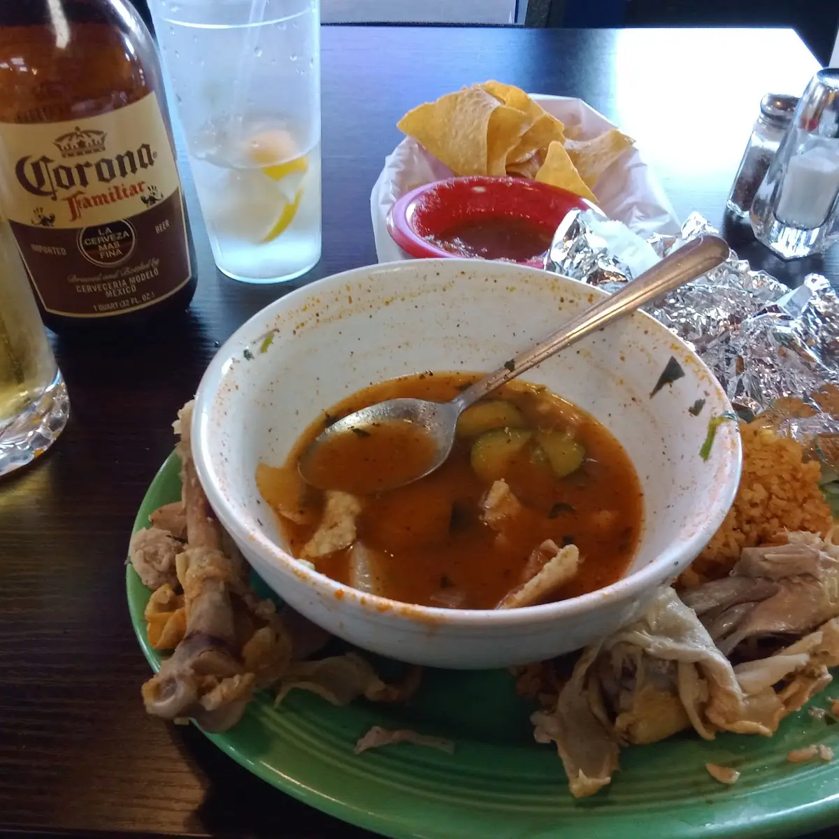 Caldo De Pollo Chicken