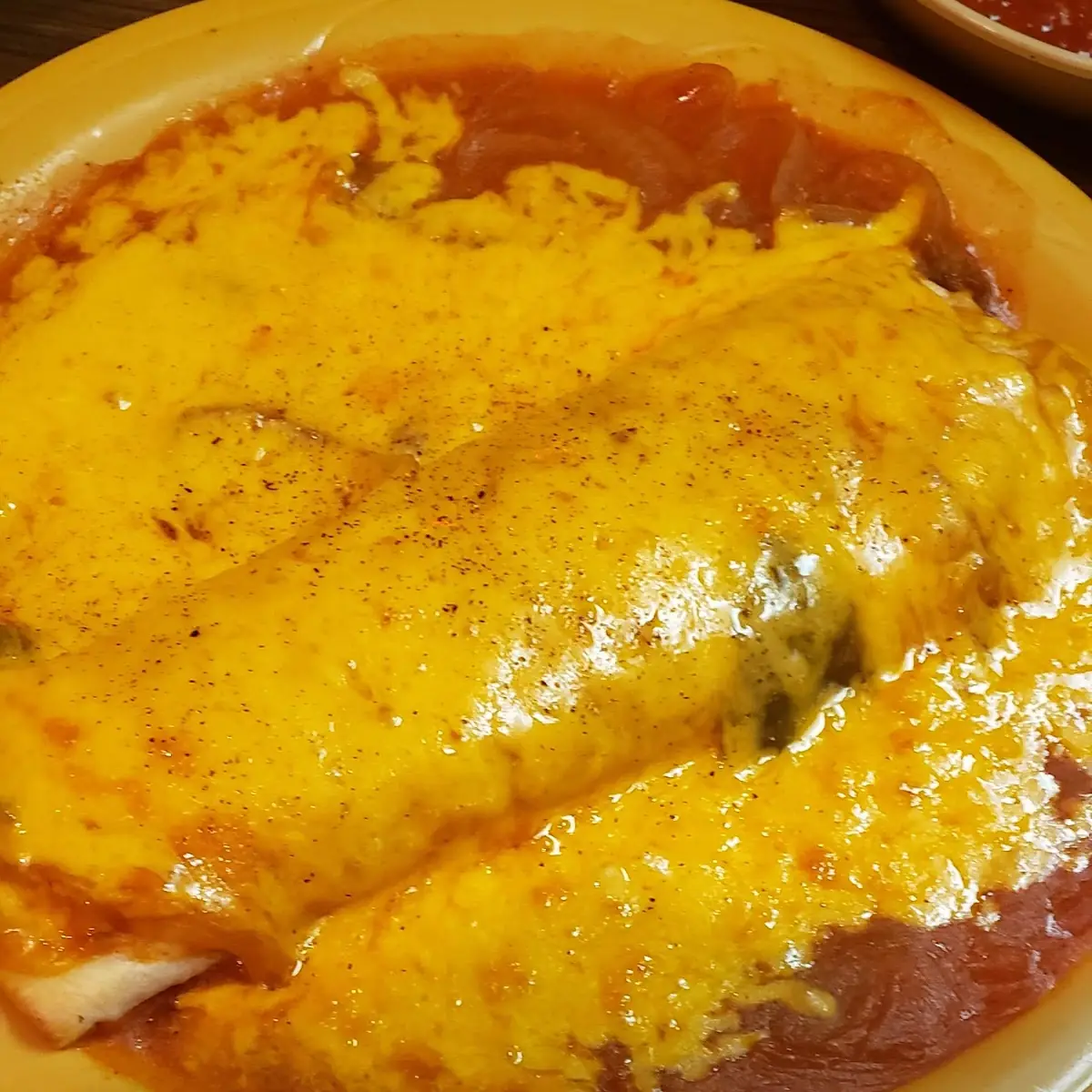 Beef Burrito with Cheese