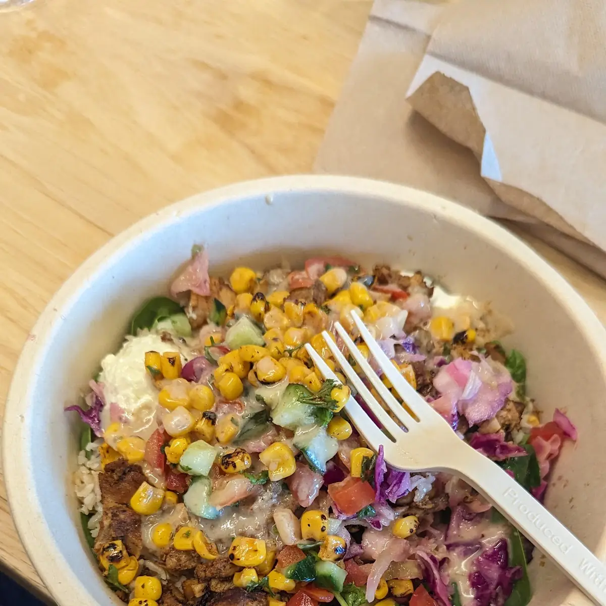 Date Chicken Bowl