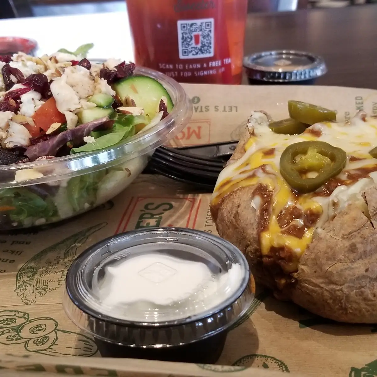 2for Deal 1 2 Savannah Chop Salad 1 2 Sup Max Extra Chilli