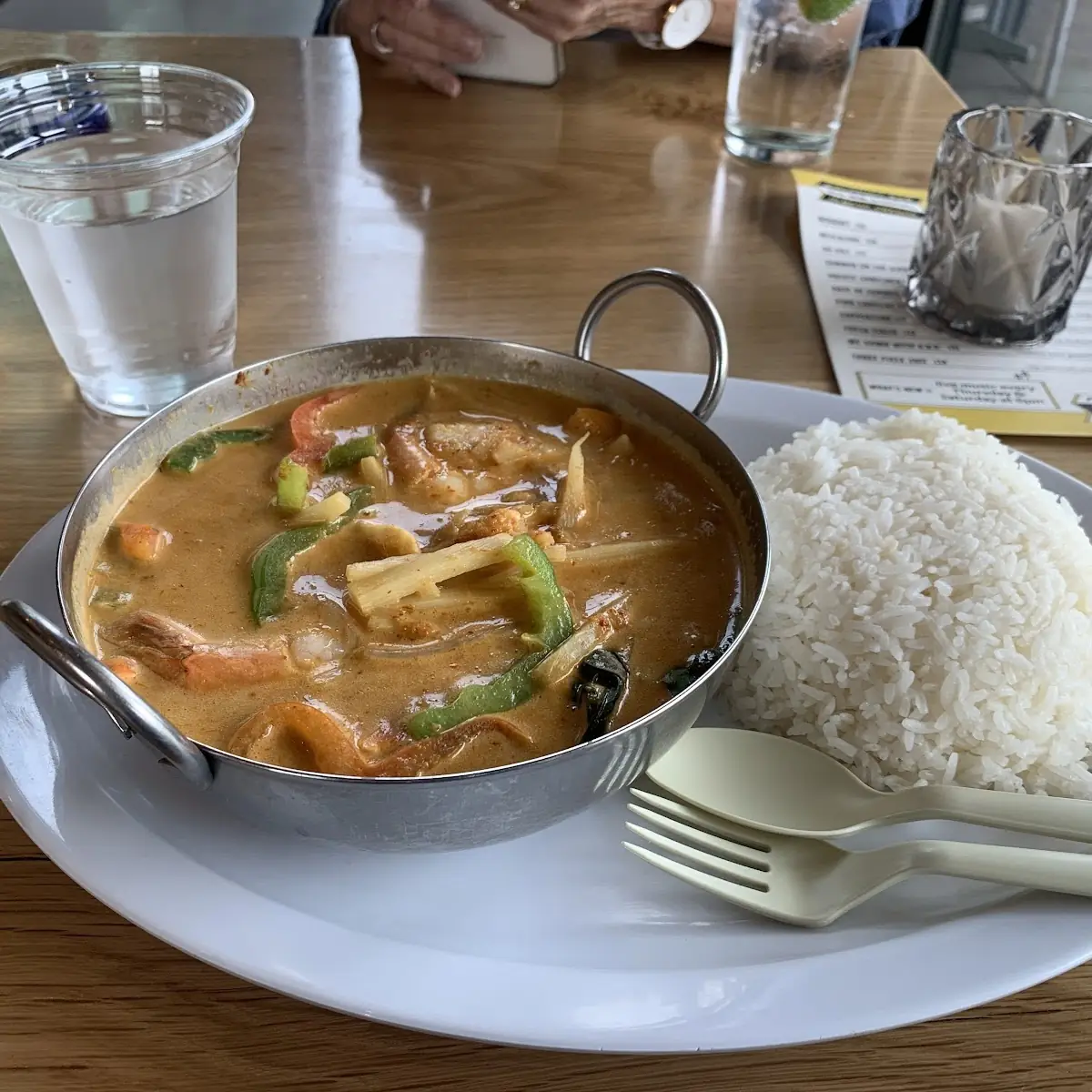 Red Curry with Shrimp